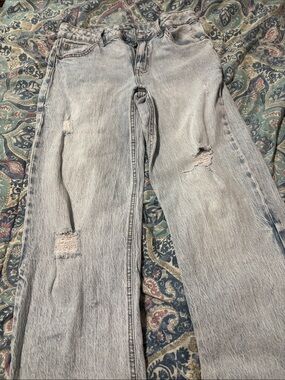 art class Light Wash Distressed Kids Jeans
